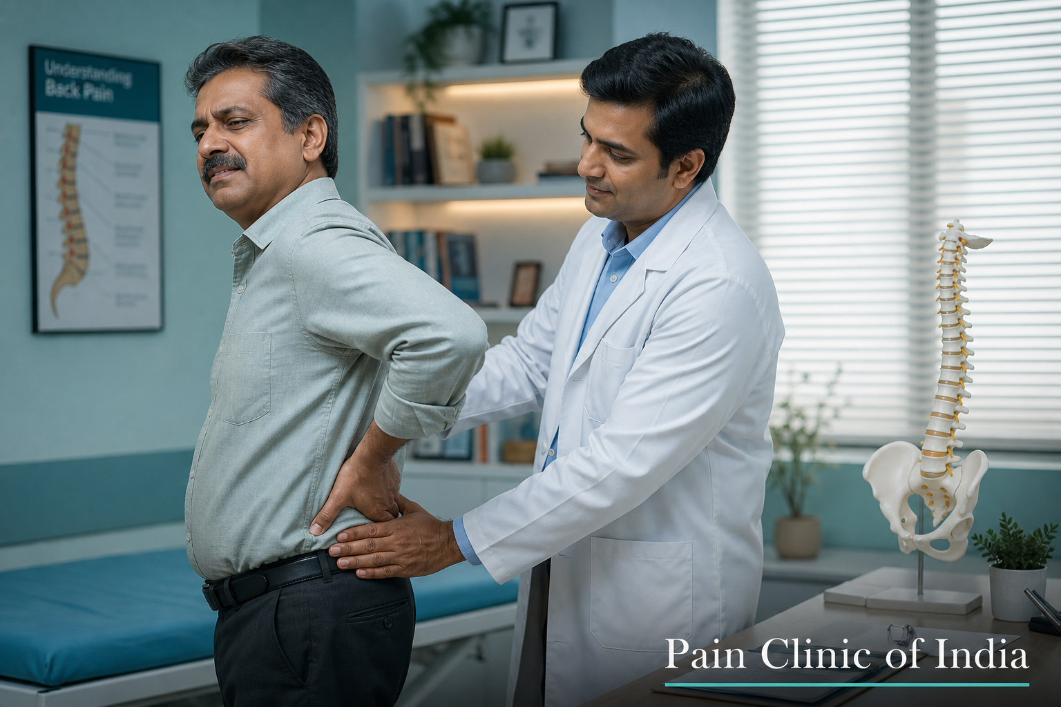 Back and spine pain evaluation